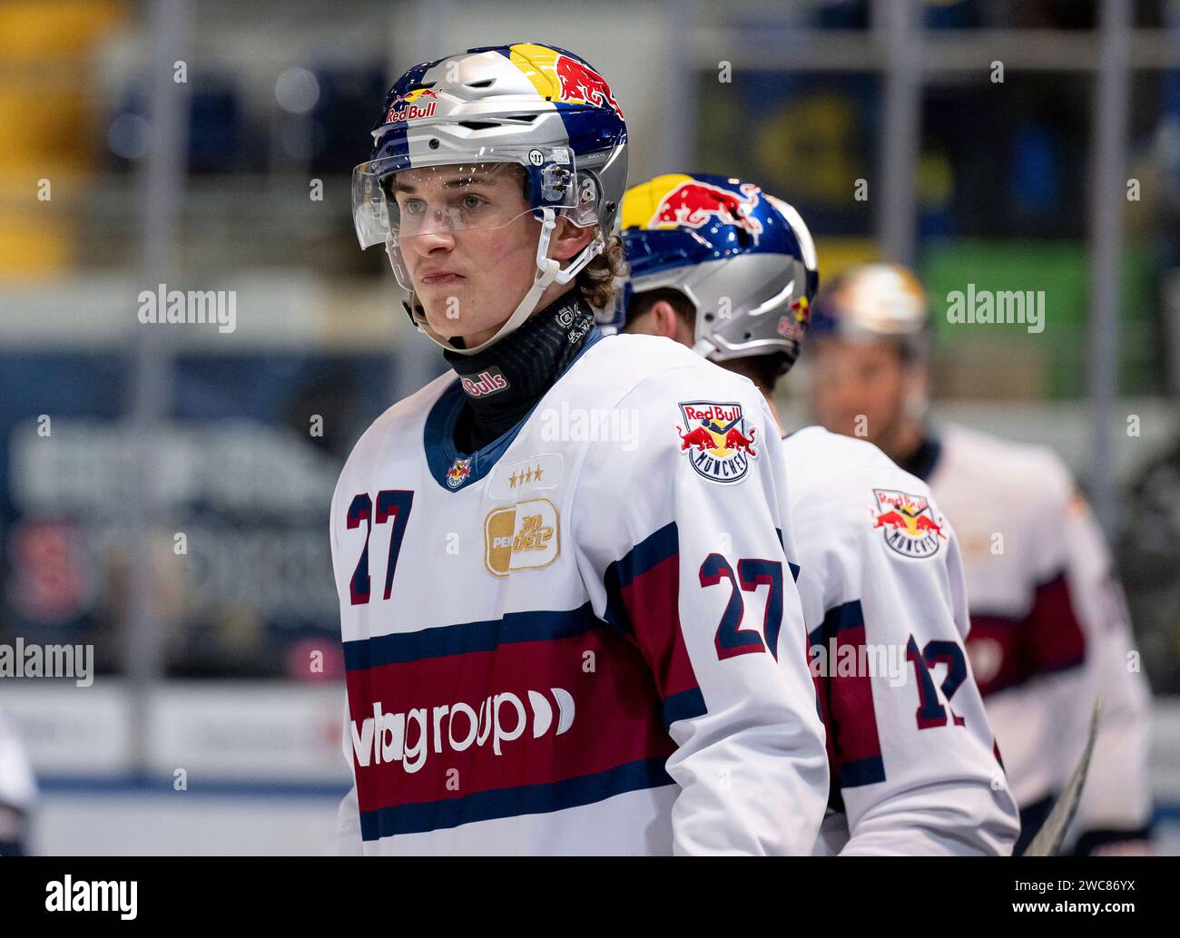 München, Deutschland. Januar 2024. Veit Oswald (EHC Red Bull München