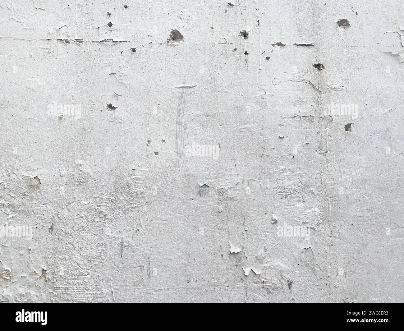 Graue Steinstruktur isoliert auf weißem Hintergrund. Stockfoto