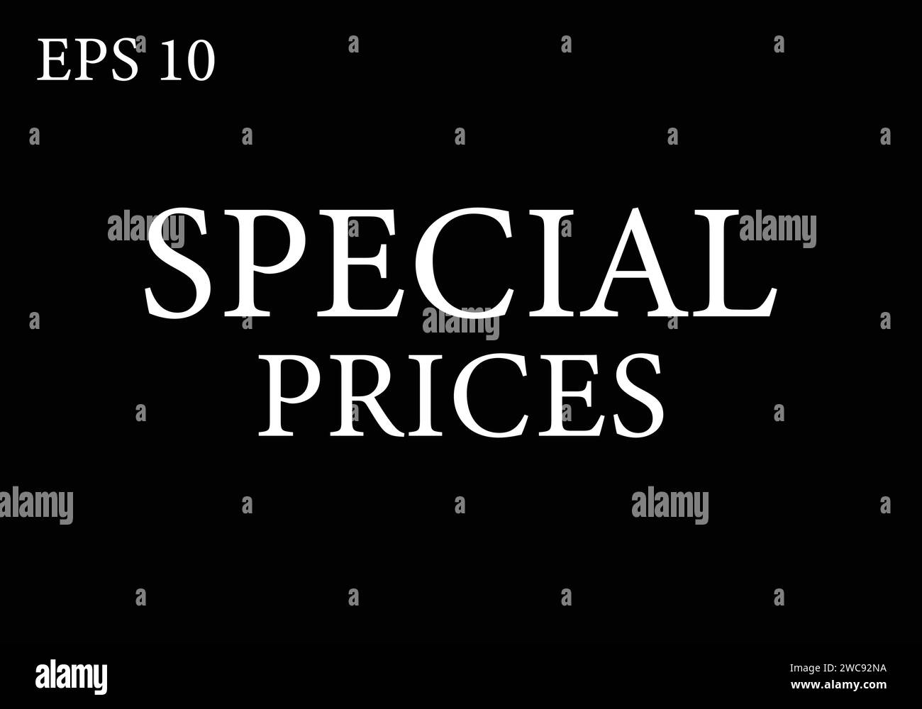 Verkaufstext mit Illustration Stock Vektor