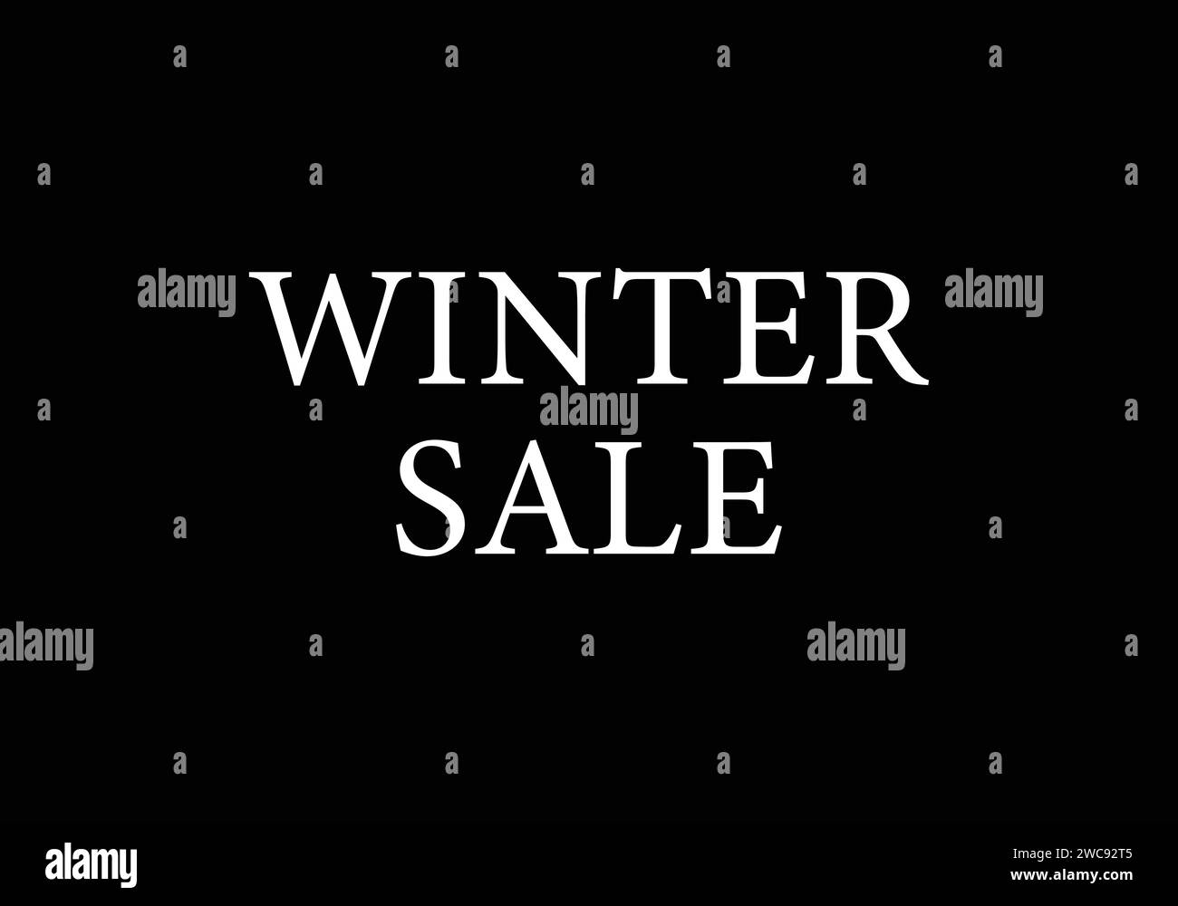 Verkaufstext mit Illustration Stock Vektor