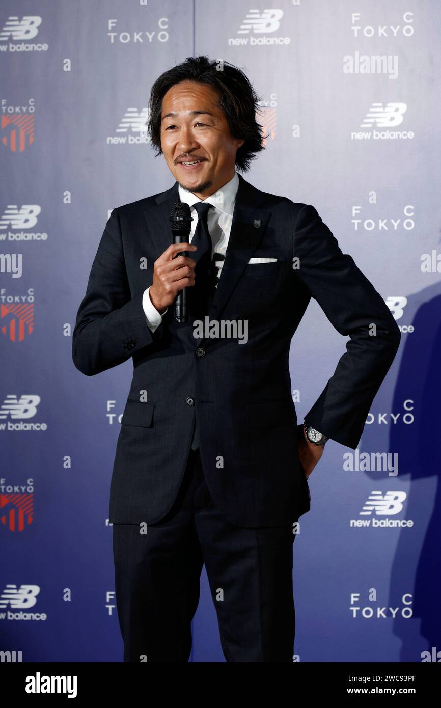 Tokio, Japan. Januar 2024. Naohiro Ishikawa (FC Tokio) Fußball/Fußball