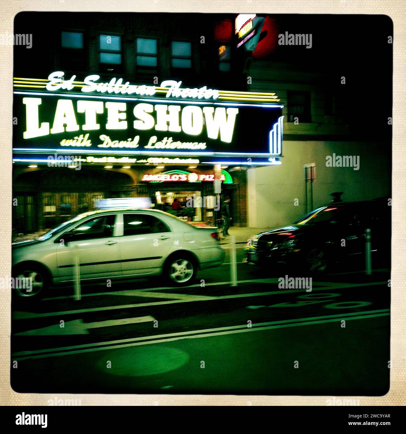 Die Late Show Stockfoto