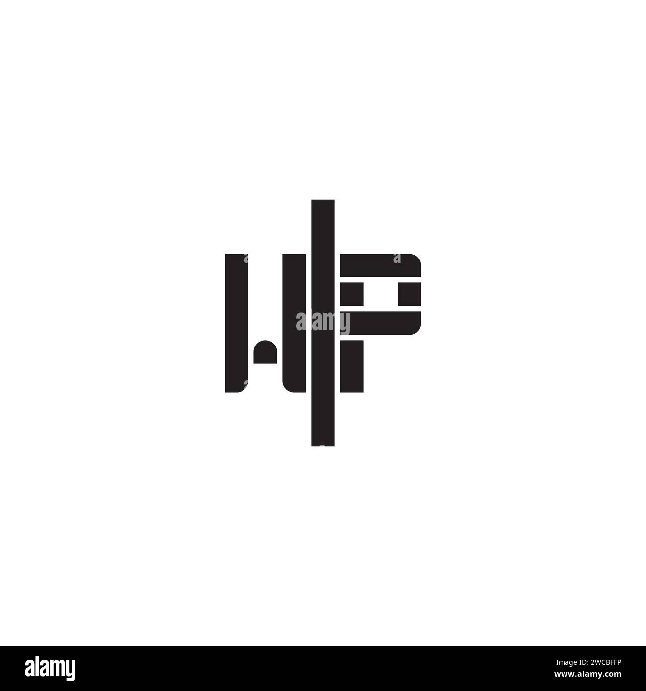 WP Geometric bold Concept in hochwertigem, professionellem Design, das auf allen Druckmedien gut gedruckt werden kann Stock Vektor