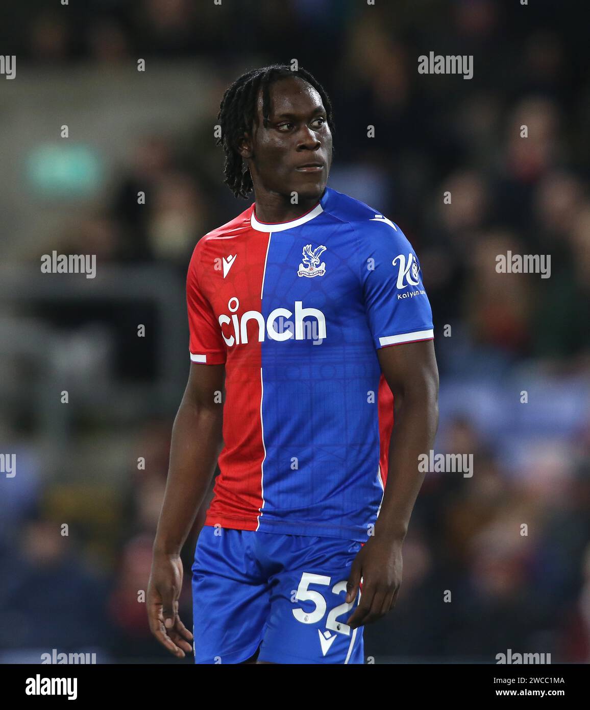 David Ozoh vom Kristallpalast. Crystal Palace V Brighton & Hove