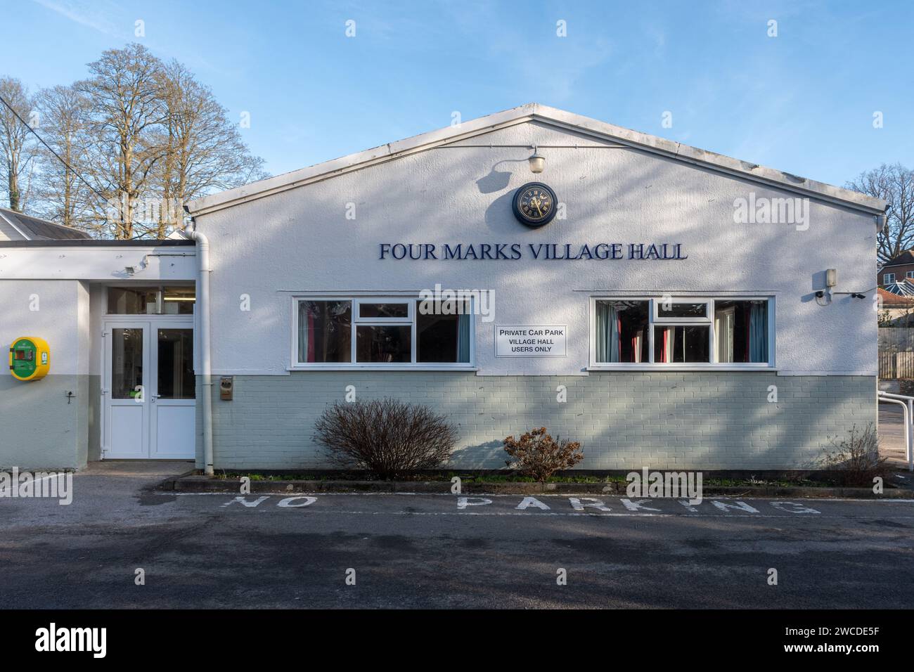 Four Marks Village Hall, Hampshire, England, Großbritannien Stockfoto