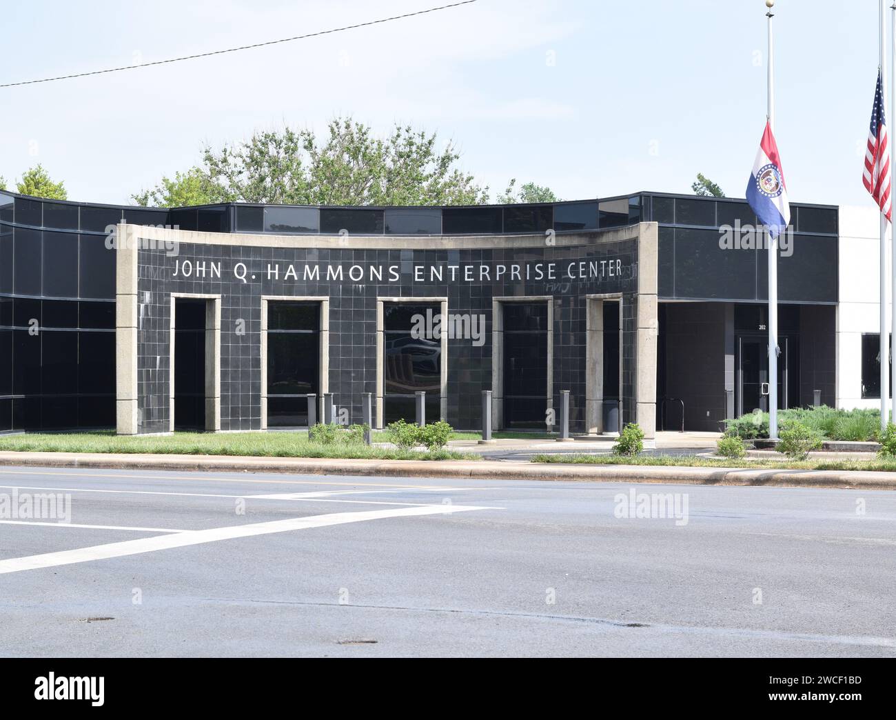 John Q. Hammons Enterprise Center in Springfield Missouri – Mai 2023 Stockfoto