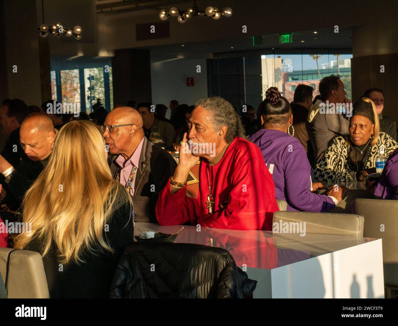MLK Day Parade Frühstück im BMO Stadium Stockfoto