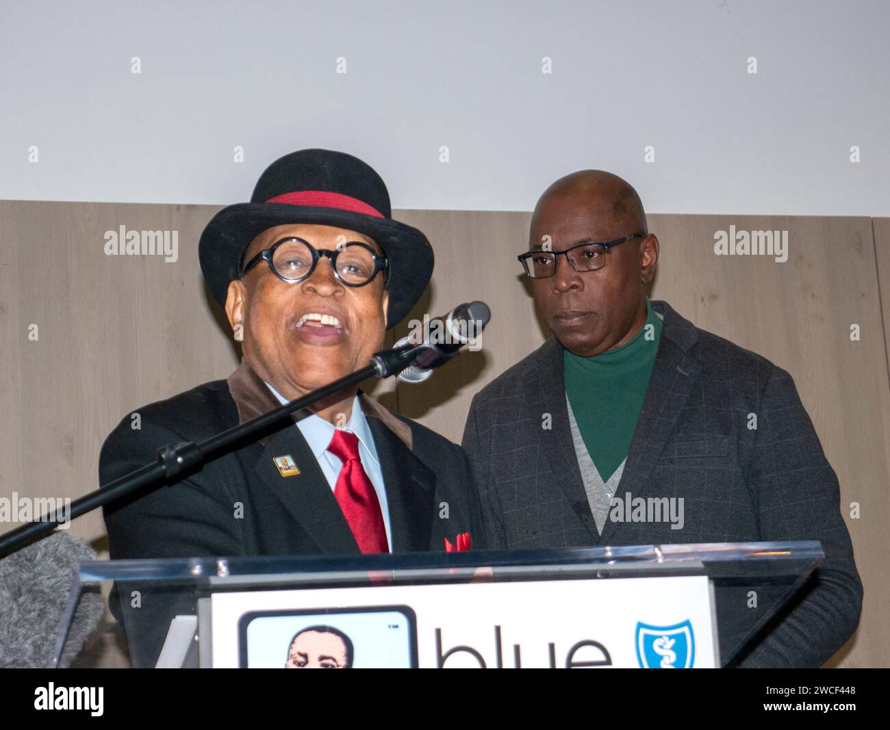 MLK Day Parade Frühstück im BMO Stadium Stockfoto