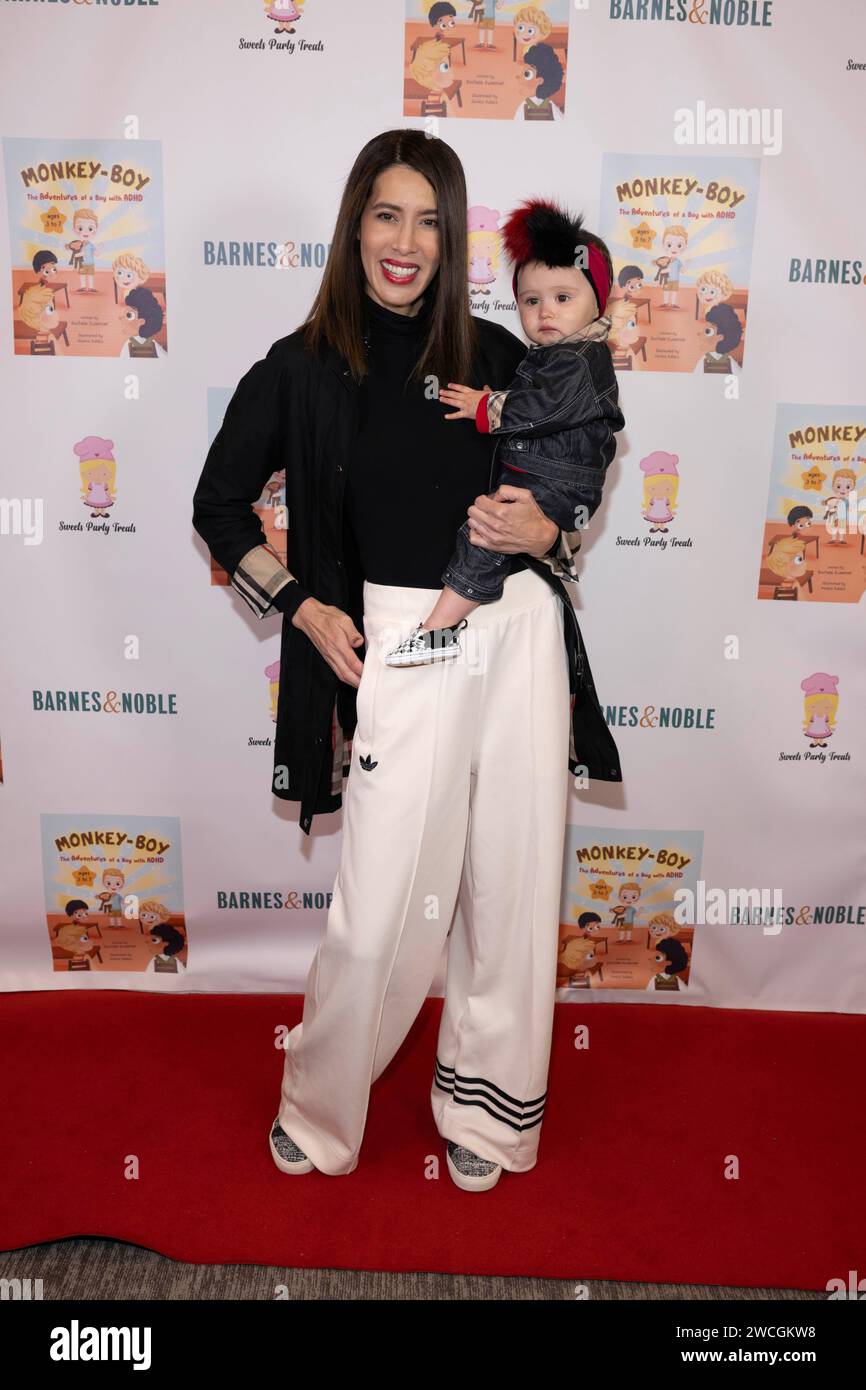 Los Angeles, USA. Januar 2024. Die ModelFotografin Rochelle Brodin mit