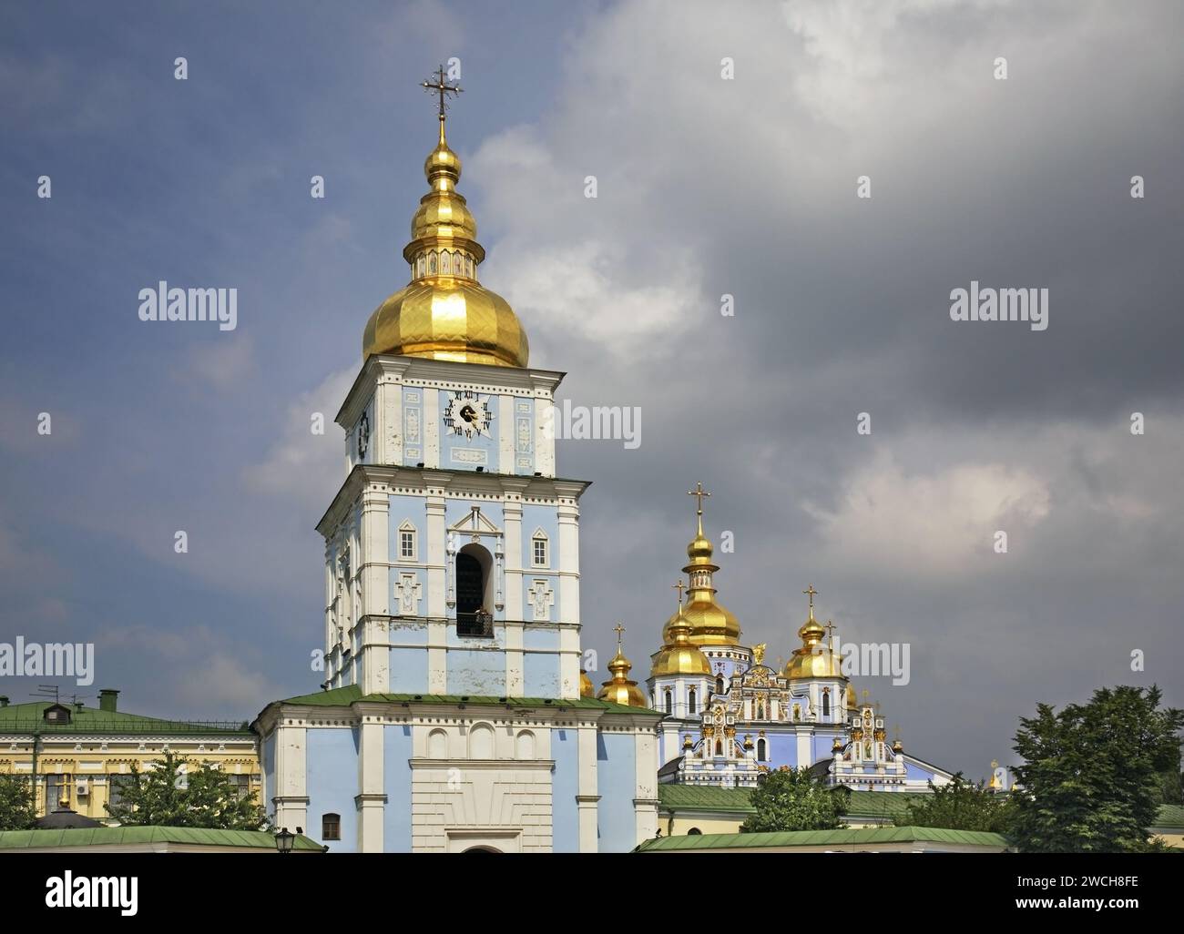 Golden-Domed Kloster St. Michael in Kiew. Die Ukraine Stockfoto