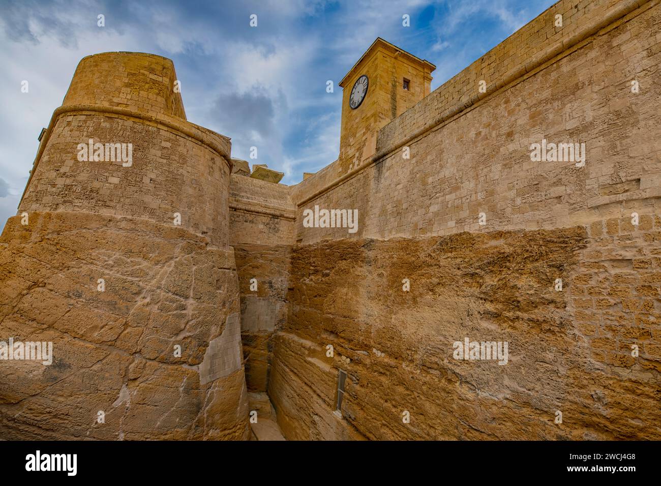 Victoria Zitadelle in Gozo, Malta Stockfoto