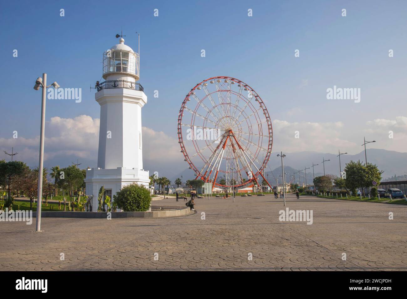 Blick auf Batumi. Republik Adjara. Georgien Stockfoto