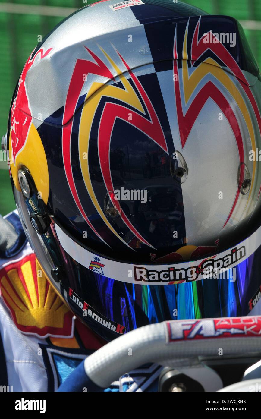 Carlos Junior ist der Sohn des zweifachen Rallye-Weltmeisters Carlos Sainz. Stockfoto