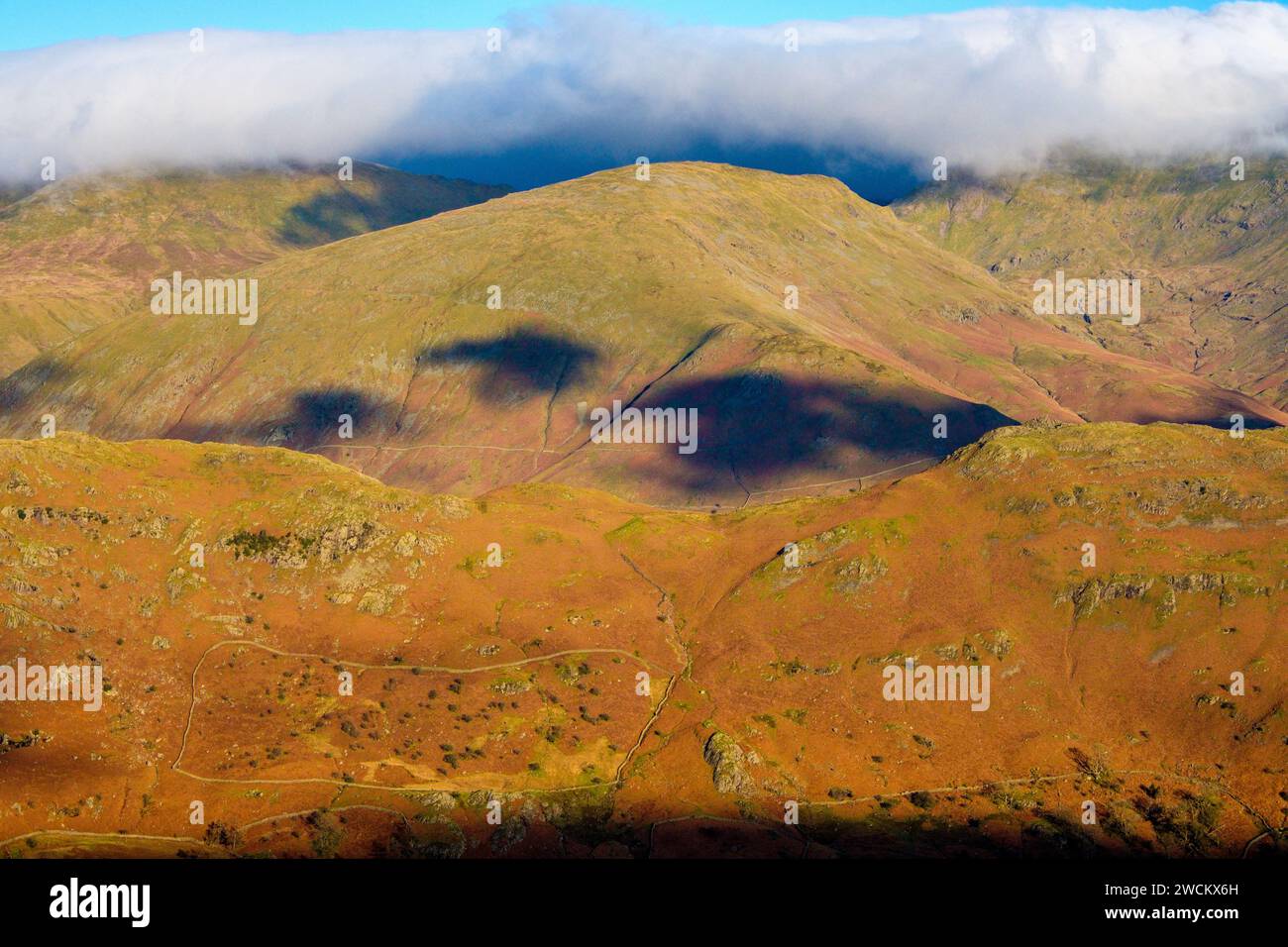 Seat Sandle, einer der Fells des Lake District Stockfoto