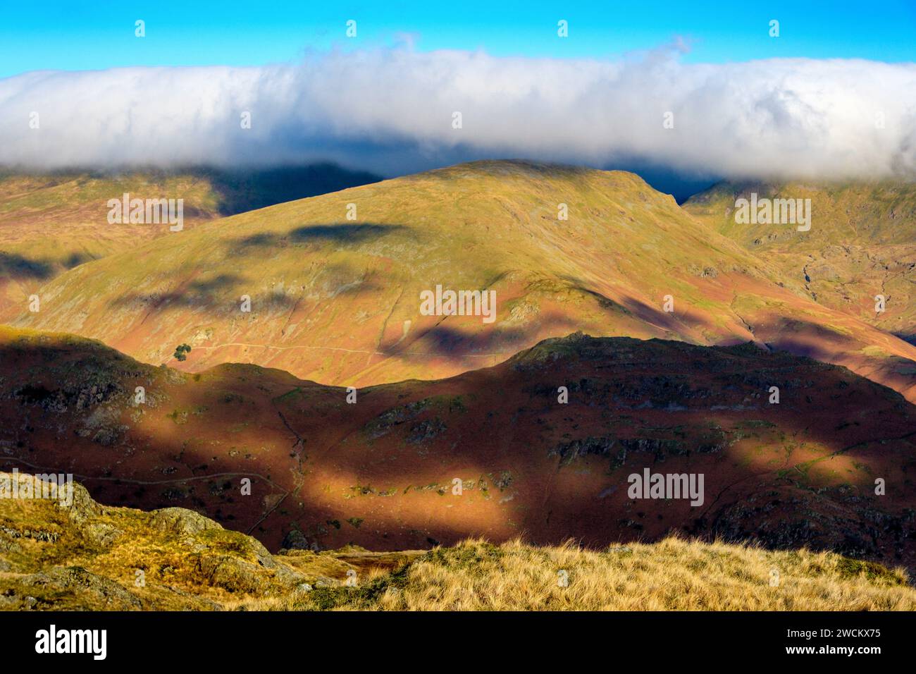 Seat Sandle, einer der Fells des Lake District Stockfoto