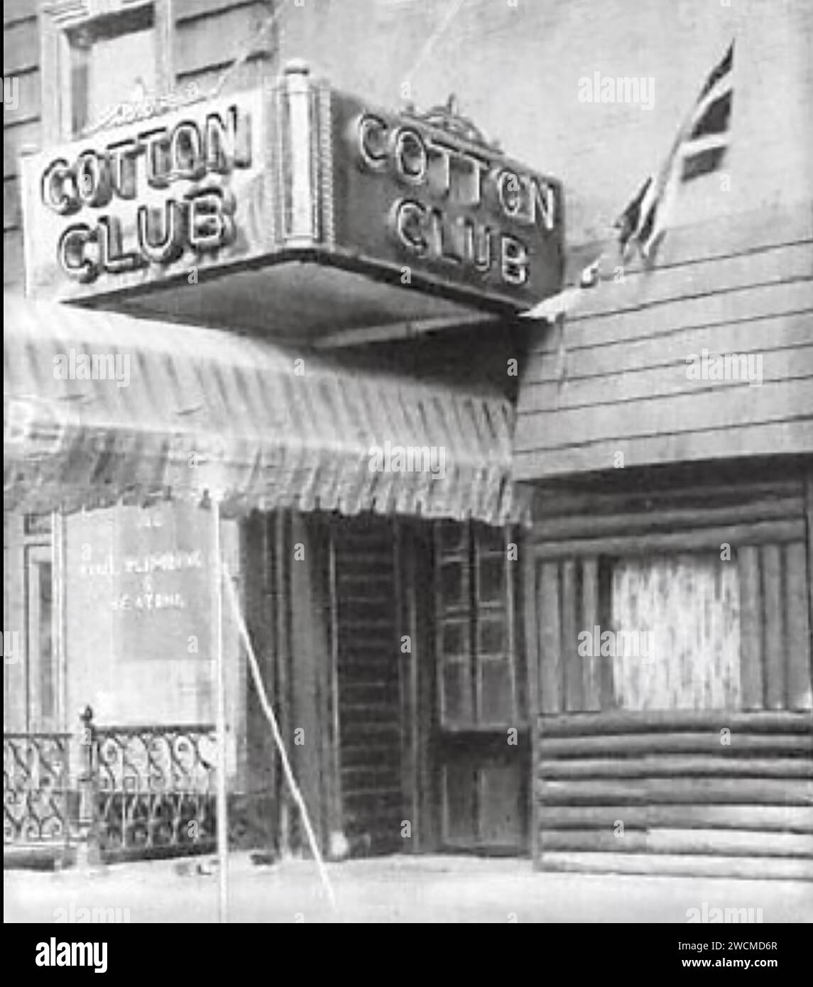 COTTON CLUB Nachtclub an der 142nd Street und Lenox Avenue, New York 1930 Stockfoto