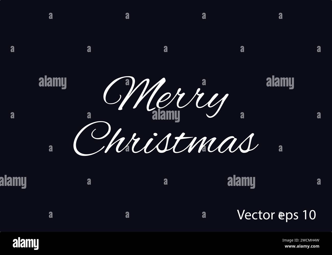 Frohe Weihnachten mit stilvollem Textabbildung Stock Vektor