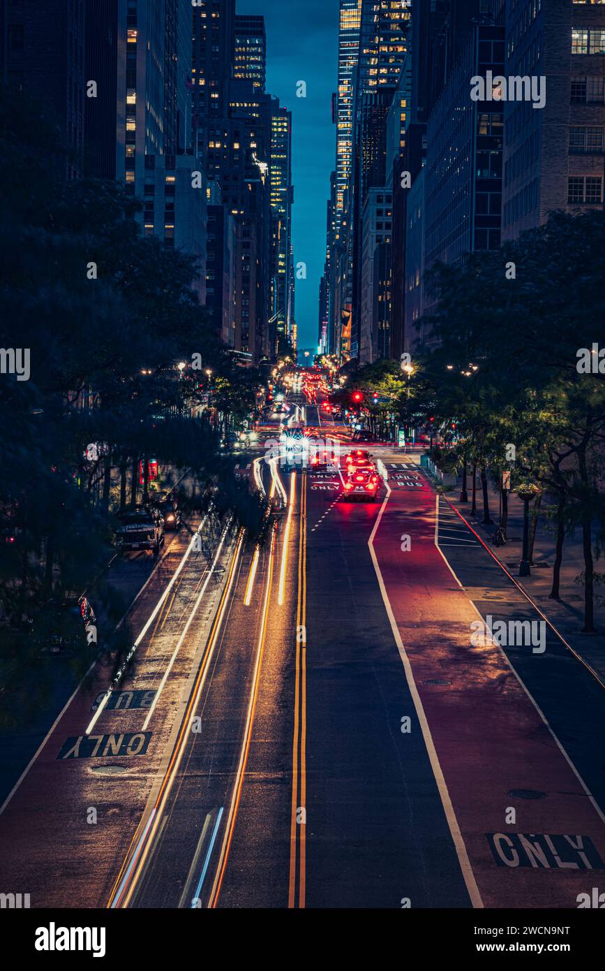 Blick Auf Die Tudor City Bridge Stockfoto