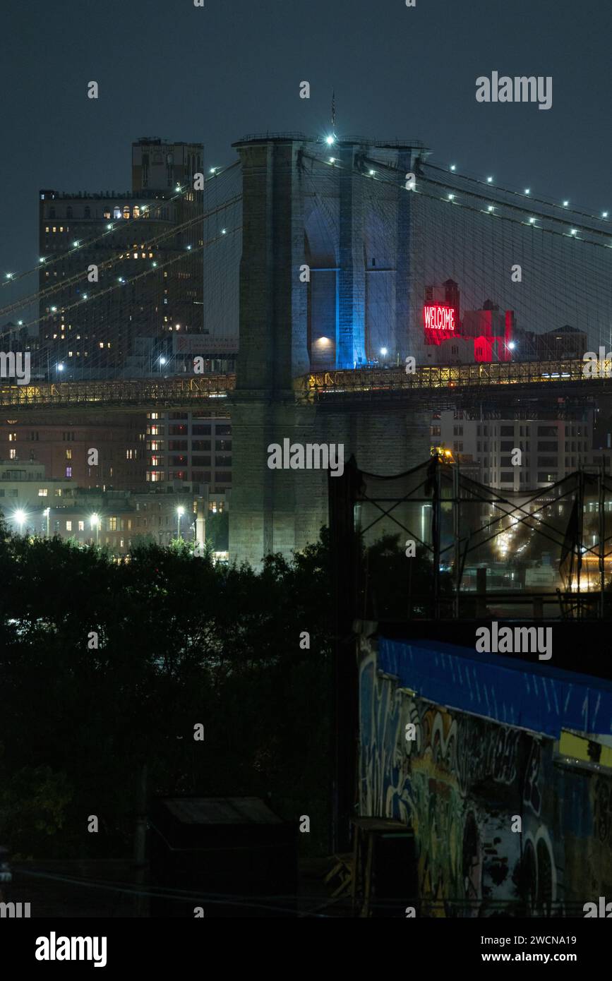 Brooklyn Bridge Stockfoto