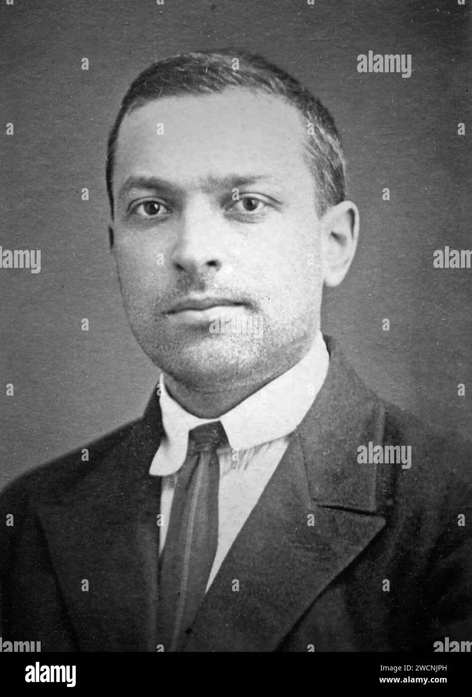 Lew Wygotski, Lew Semjonowitsch Wygotski (1896–1934) sowjetischer Psychologe, Stockfoto