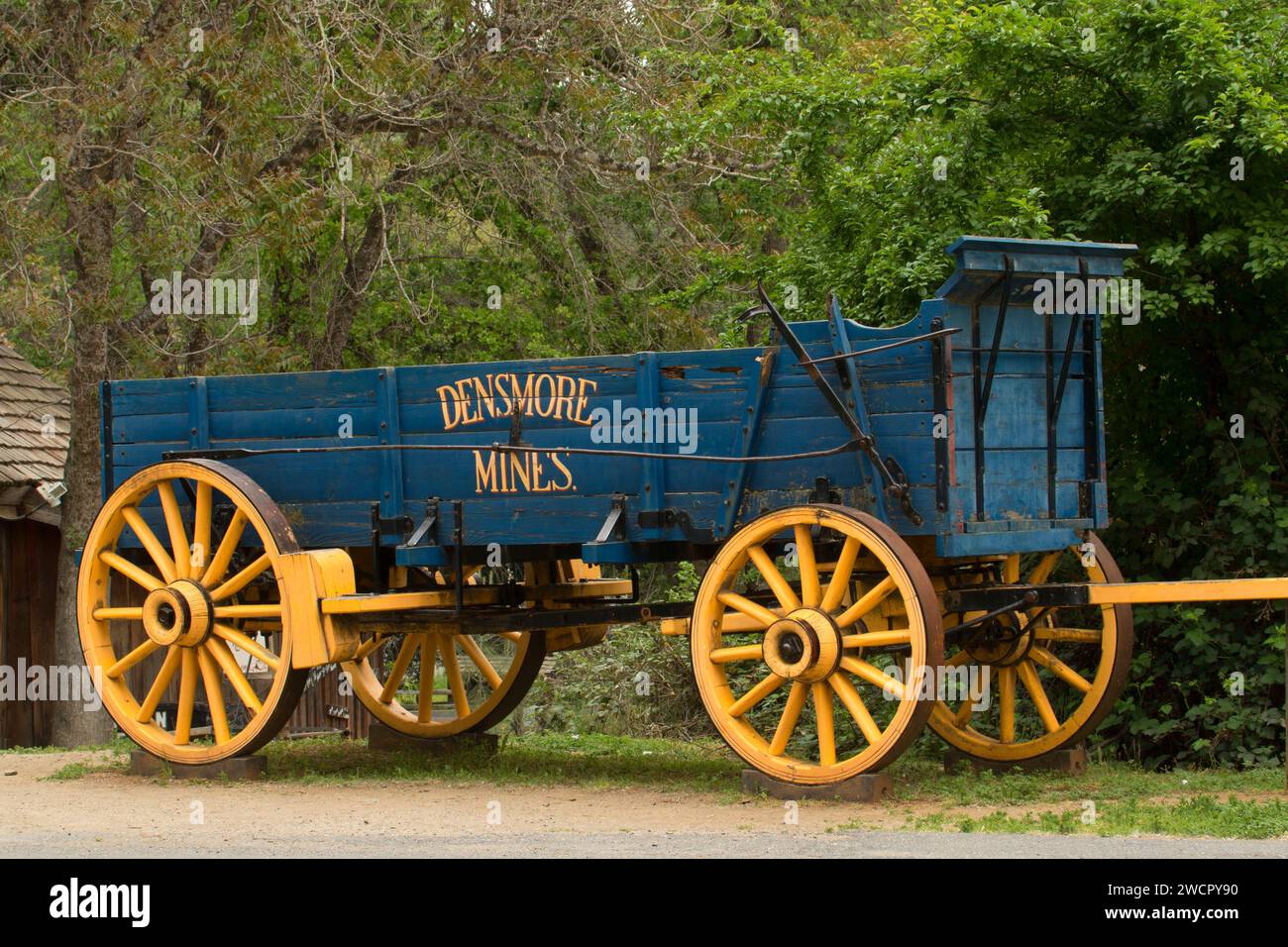 Wagen, Columbia State Historic Park, Kalifornien Stockfoto