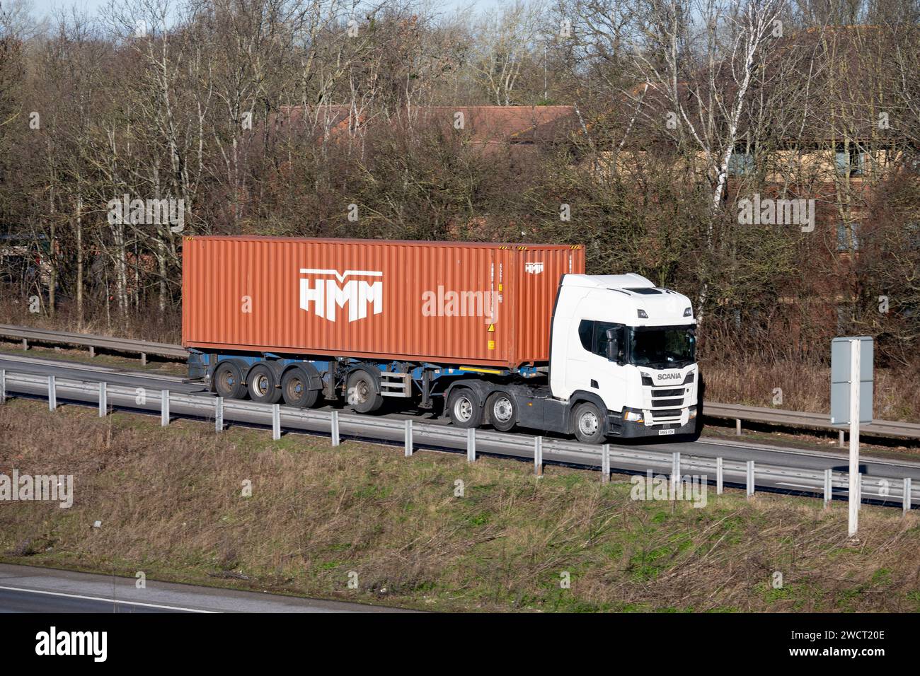 Spannende Container Fr Lkw Fotosnull