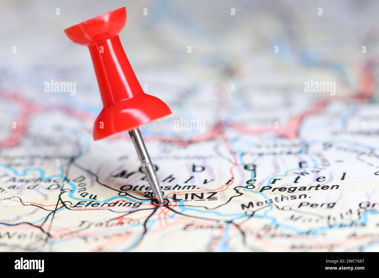 Linz karte -Fotos und -Bildmaterial in hoher Auflösung – Alamy