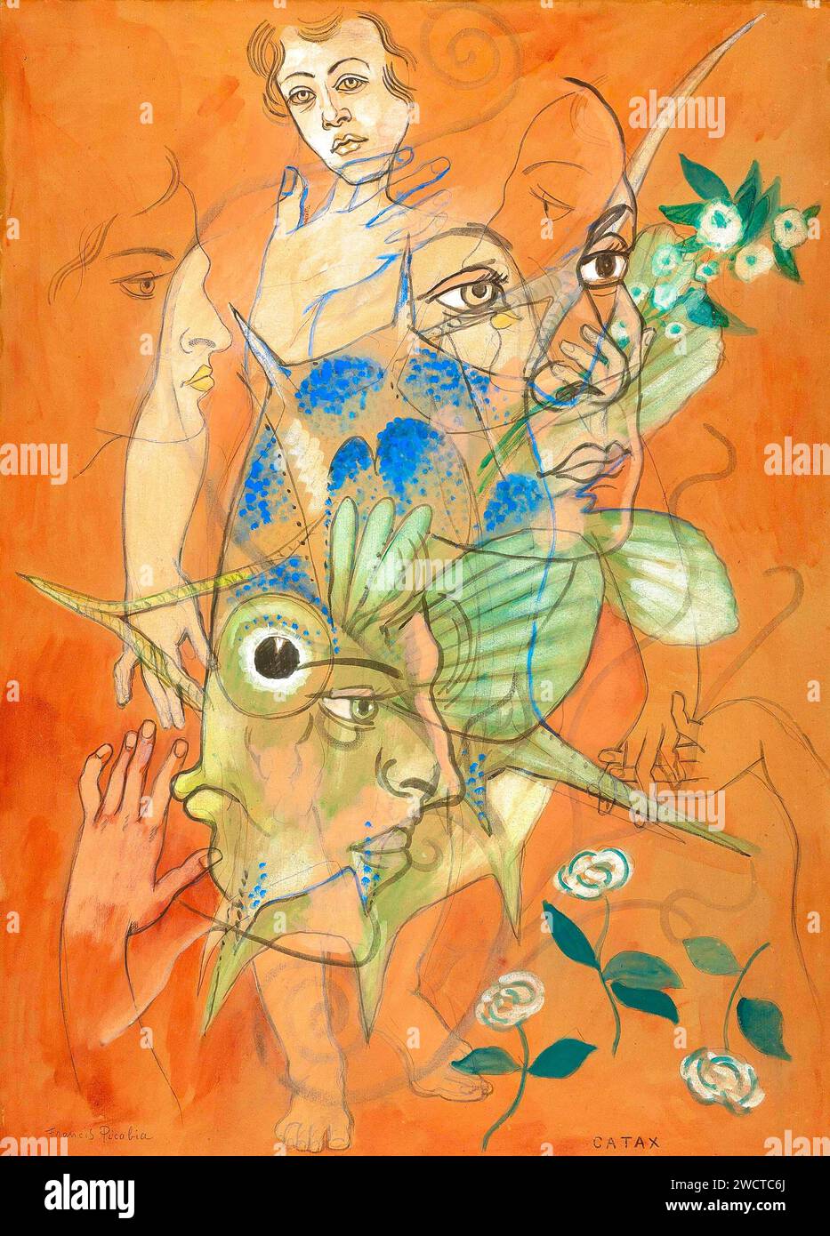Francis Picabia - Catax Stockfoto