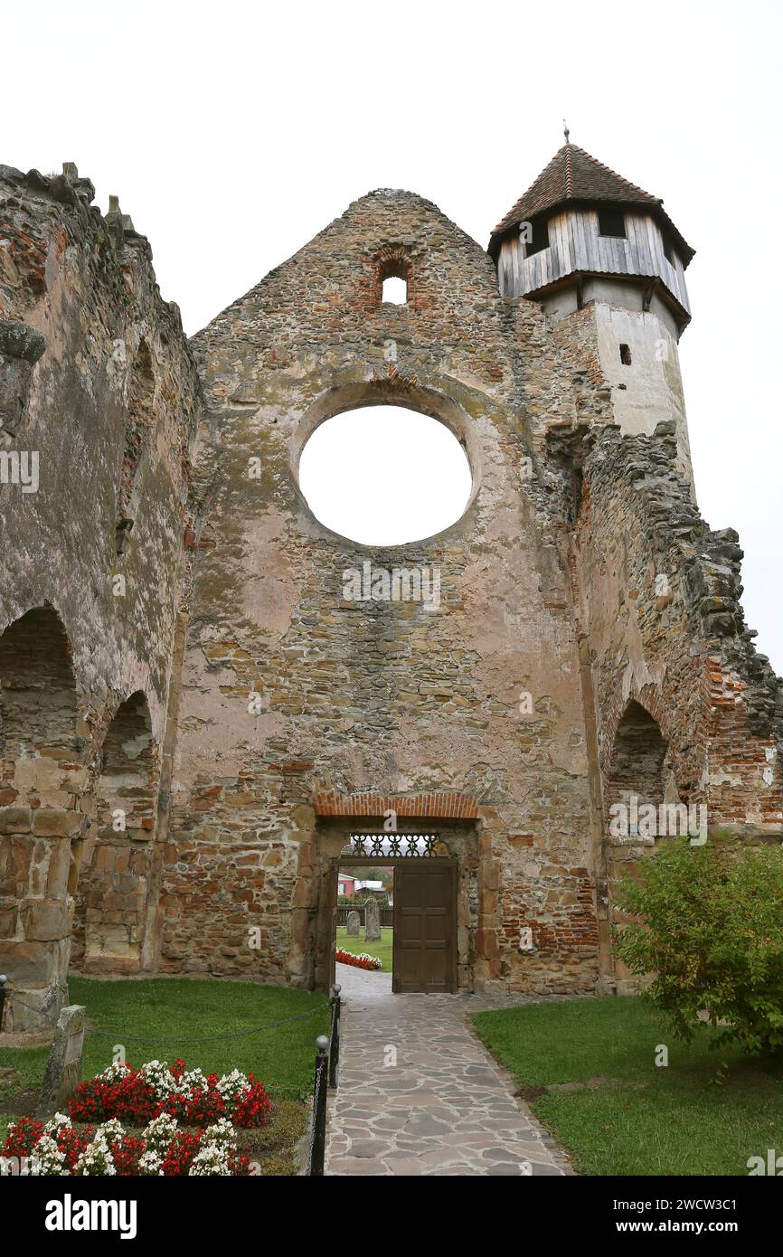 Turnul Mănăstirea Cârța (Klosterturm Von Carta), Cârța, Kreis Sibiu, Siebenbürgen, Rumänien, Europa Stockfoto