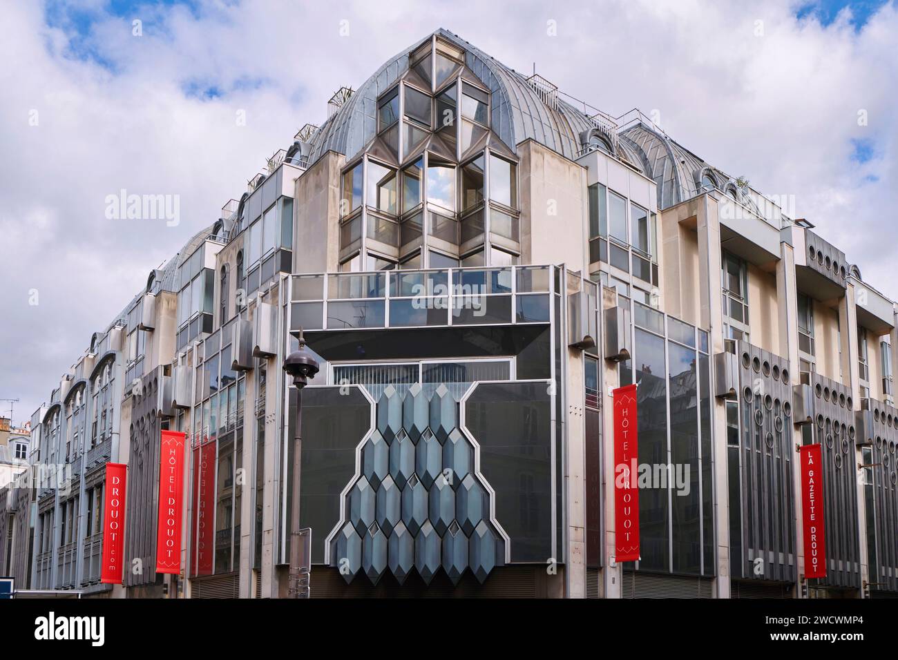 Frankreich, Paris, Auktionshaus Drouot von den Architekten Jean Jacques Fernier und Andre Biro Stockfoto