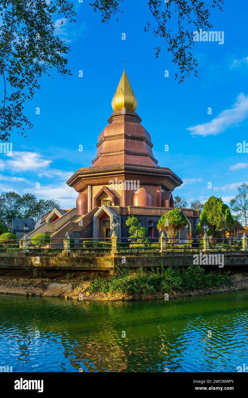 Thailand, trat, trat, der buddhistische Tempel Wat Phai Lom Stockfoto