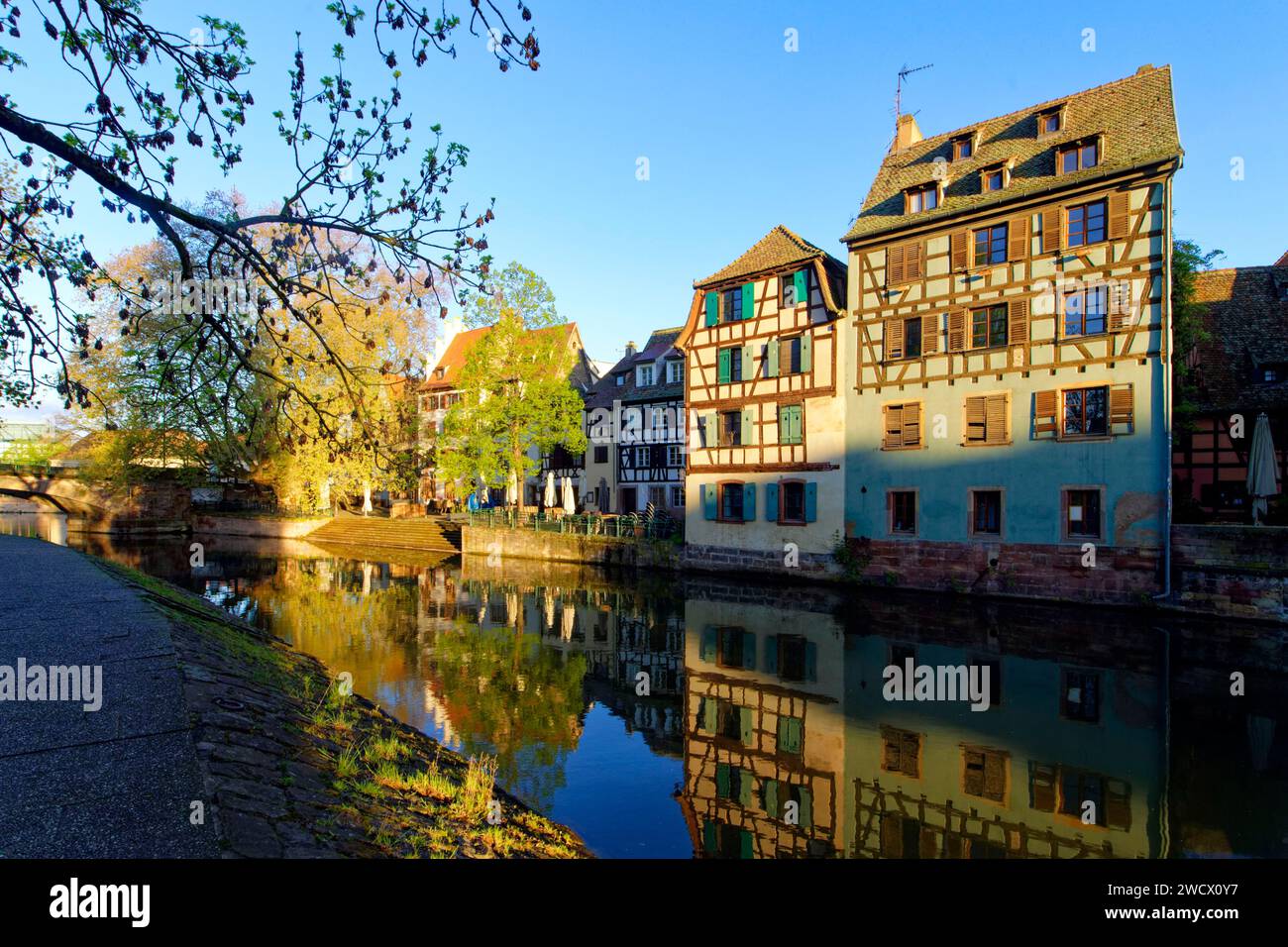 Frankreich, Bas-Rhin, Straßburg, Altstadt Weltkulturerbe der UNESCO, das Viertel Petite France Stockfoto