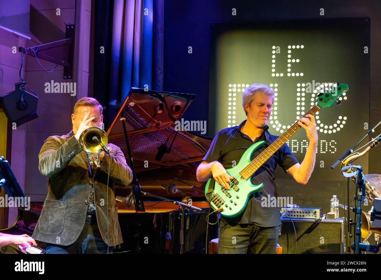 Frankreich, Paris, der Duc des Lombards Jazz Club, Konzert von Kyle Eastwood Stockfoto