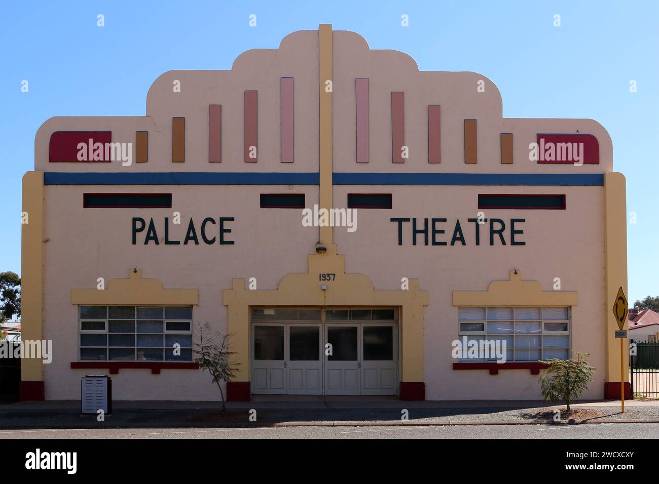 Palasttheater in Kalgoorlie. Bergbaustadt im Outback Westaustraliens Stockfoto