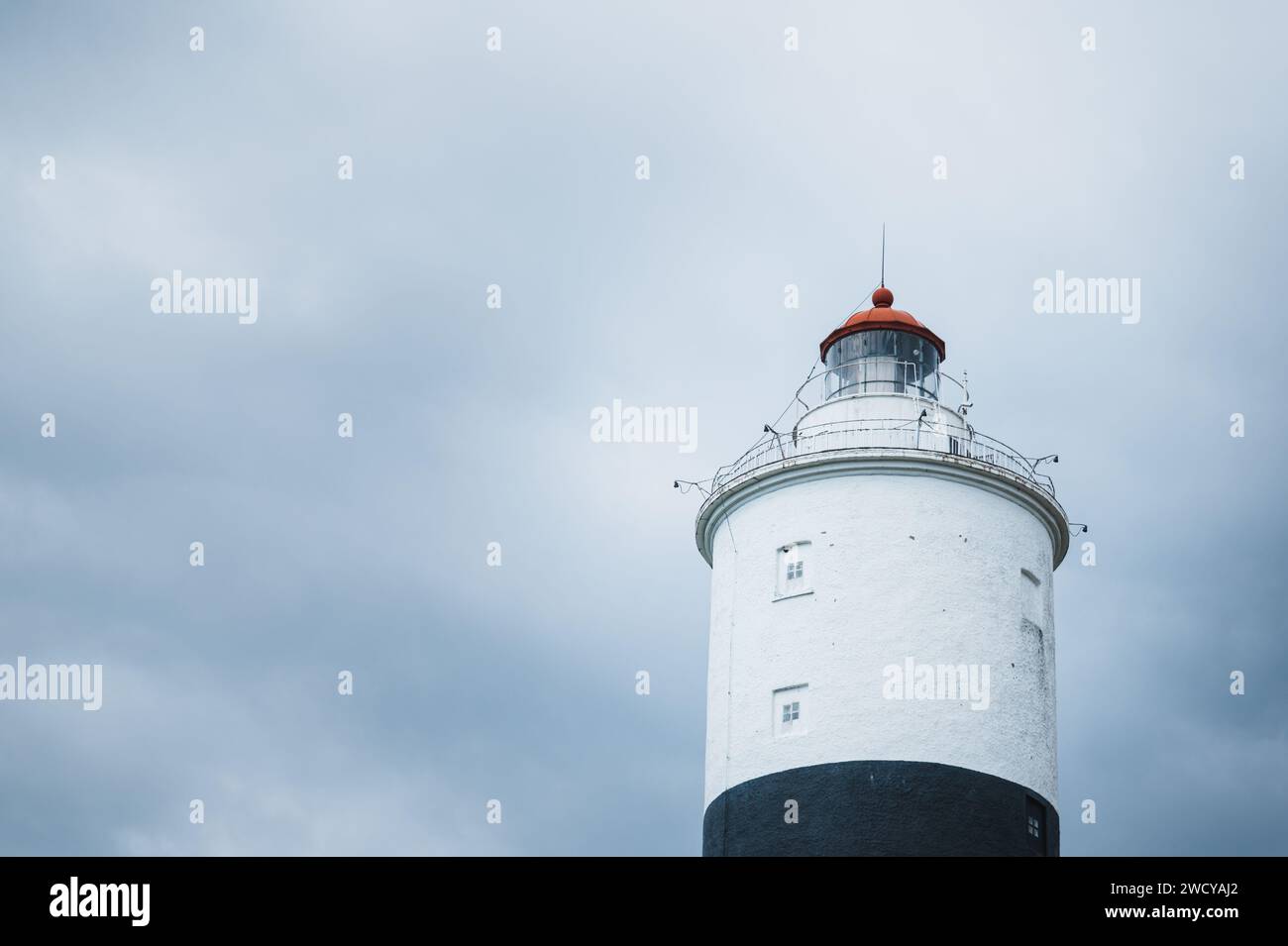 Leuchtturm auf der Insel öland, Schweden Stockfoto