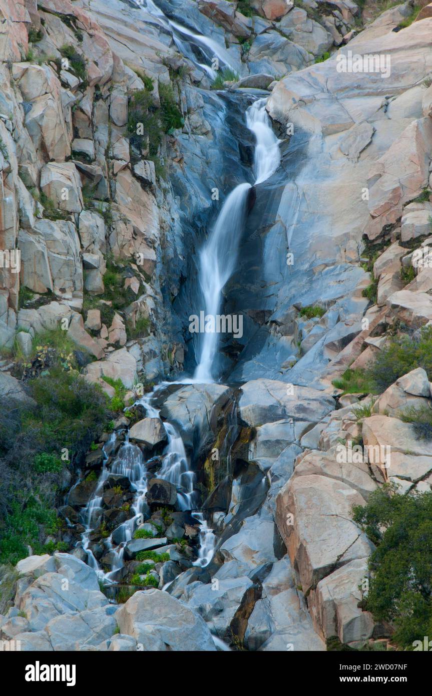 Tenaja Falls, San Mateo Canyon Wilderness, Cleveland National Forest, Kalifornien Stockfoto