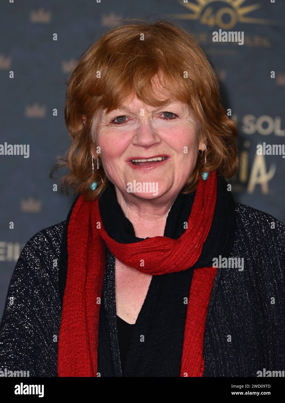 London, Großbritannien. Januar 2024. Lesley Nicol kommt zur