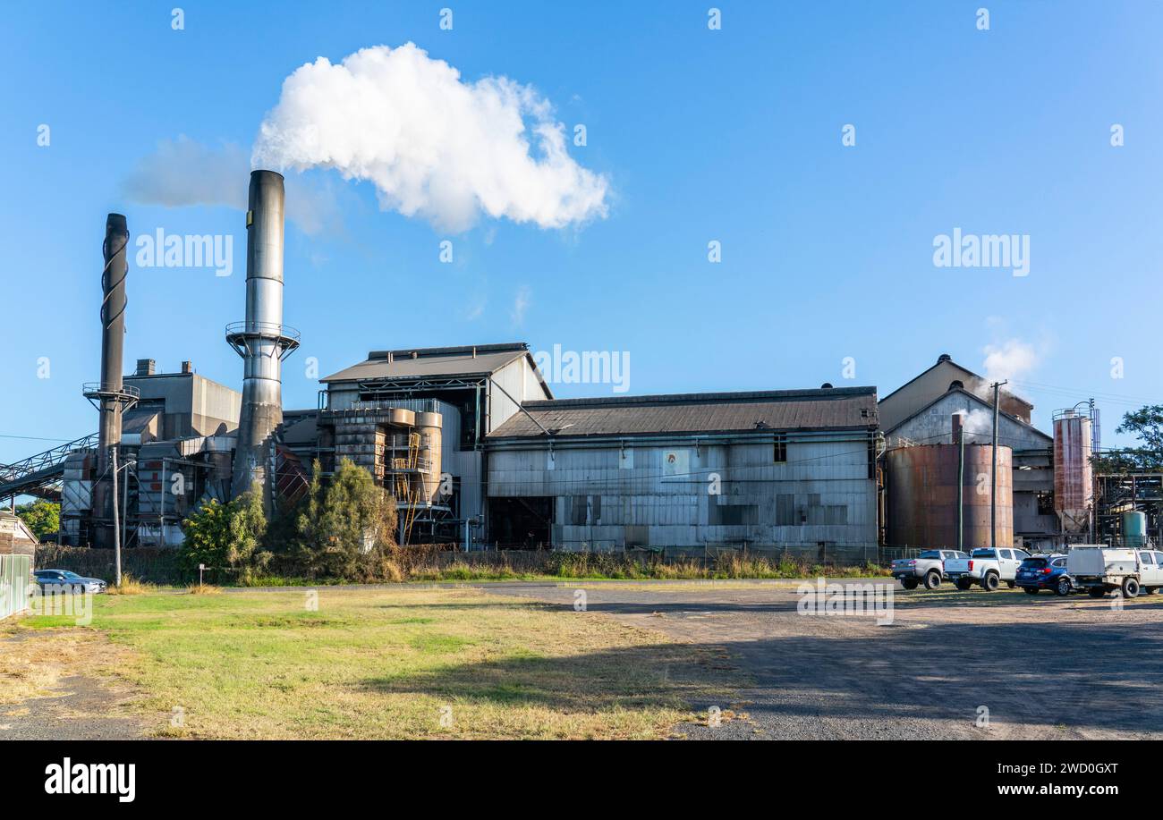 Bundaberg, Queensland, Australien - Gebäude der Bundaberg Rum-Brennerei Stockfoto