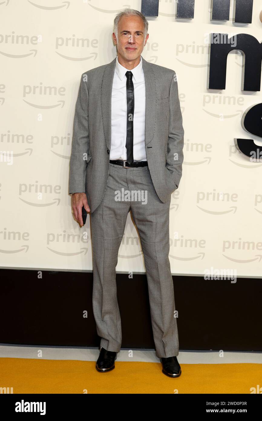 London, Großbritannien. Januar 2024. Yariv Milchan nimmt am Mr & Mrs Smith Special Screening auf der Curzon Mayfair in Mayfair Teil. Quelle: SOPA Images Limited/Alamy Live News Stockfoto