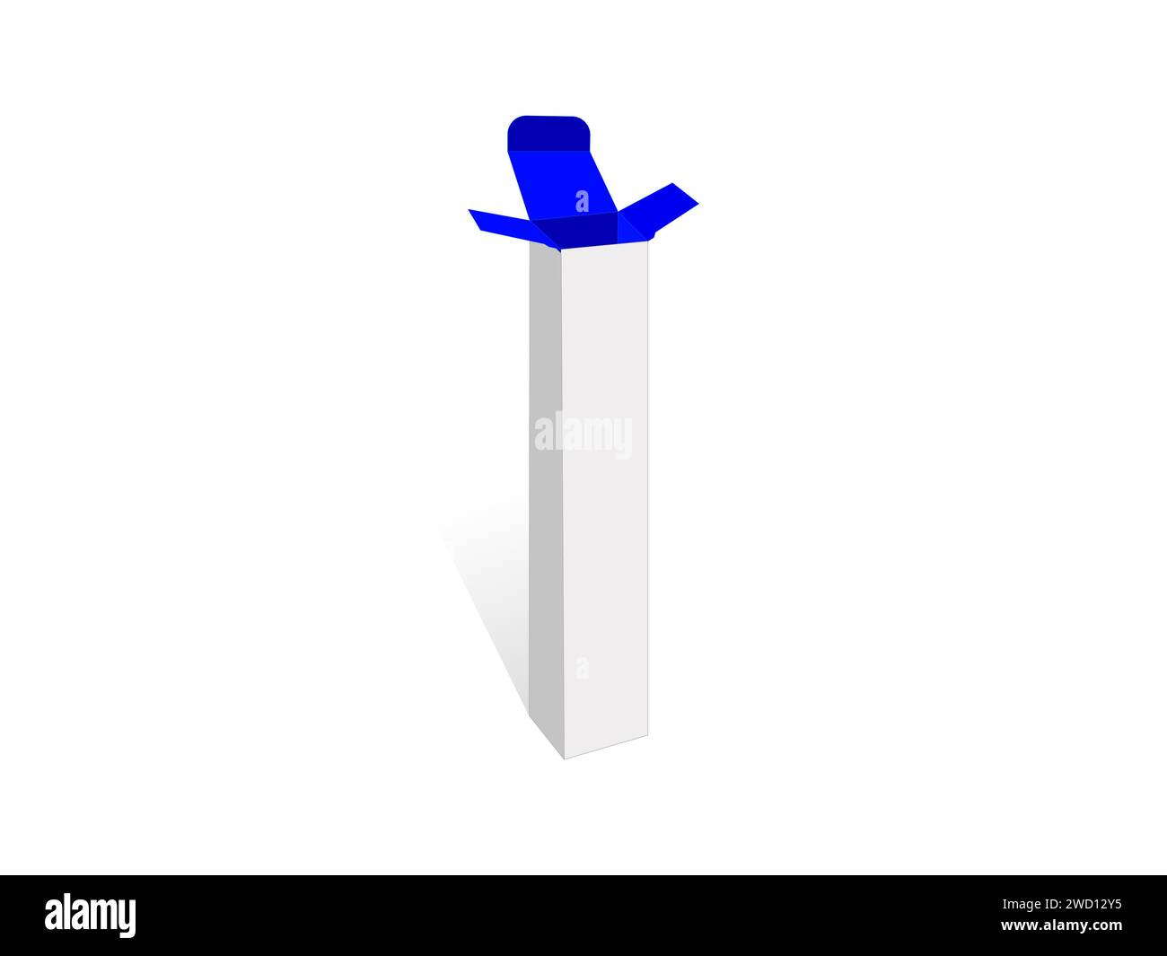 Stiftbox, 3D-Box, Vektordatei Stock Vektor