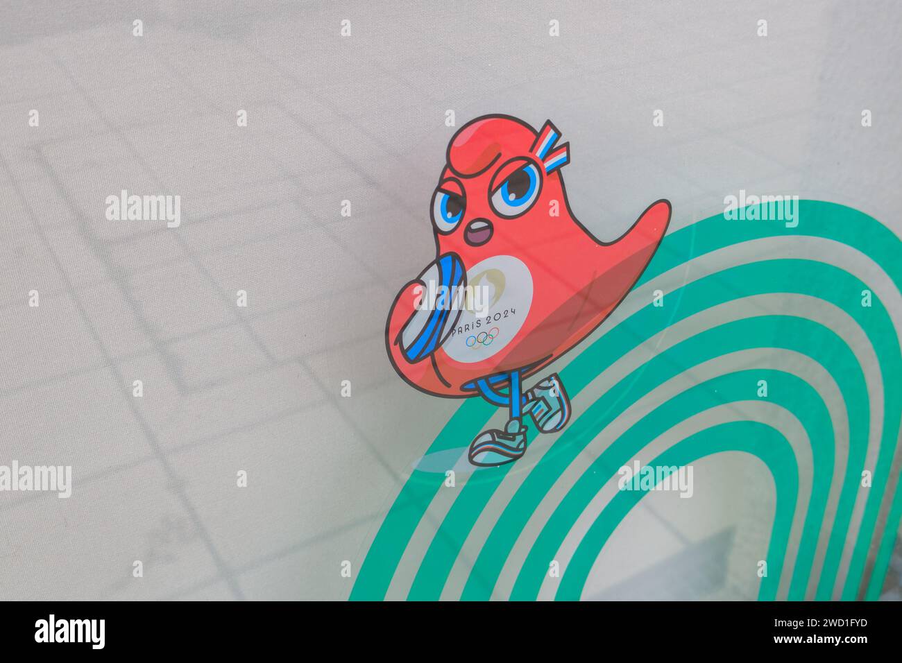 Paris , Frankreich 01 14 2025 JO Paris 2025 Olympische Spiele