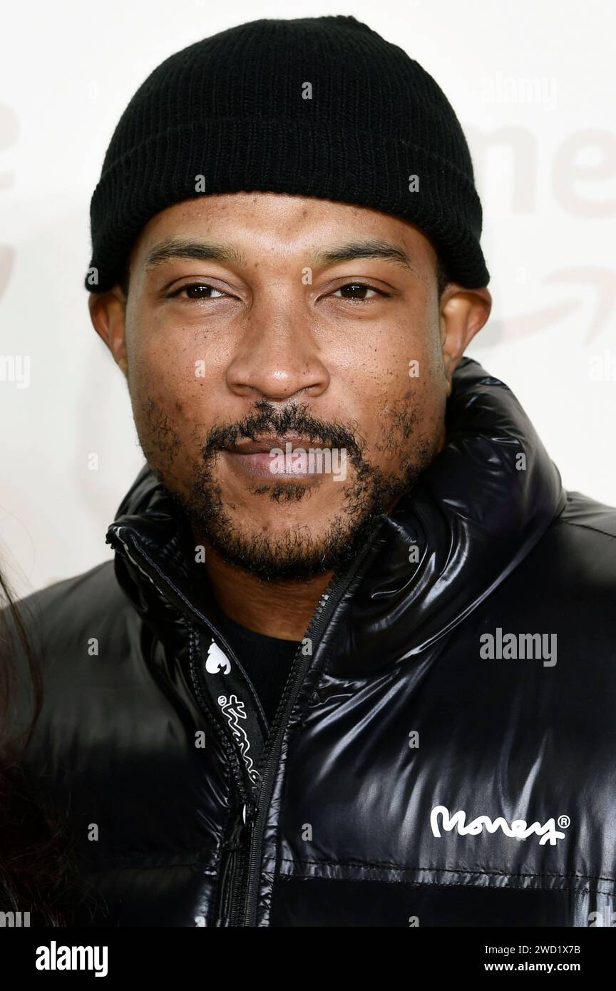 Ashley Walters bei der Premiere der Amazon Prime Videoserie Mr. & Mrs. Smith im Curzon Mayfair. London, 17.01.2024 *** Ashley Walters bei der Premiere der Amazon Prime Video-Serie Mr Mrs Smith im Curzon Mayfair London, 17 01 2024 Foto:XS.xVasx/xFuturexImagex smith 4108 Stockfoto