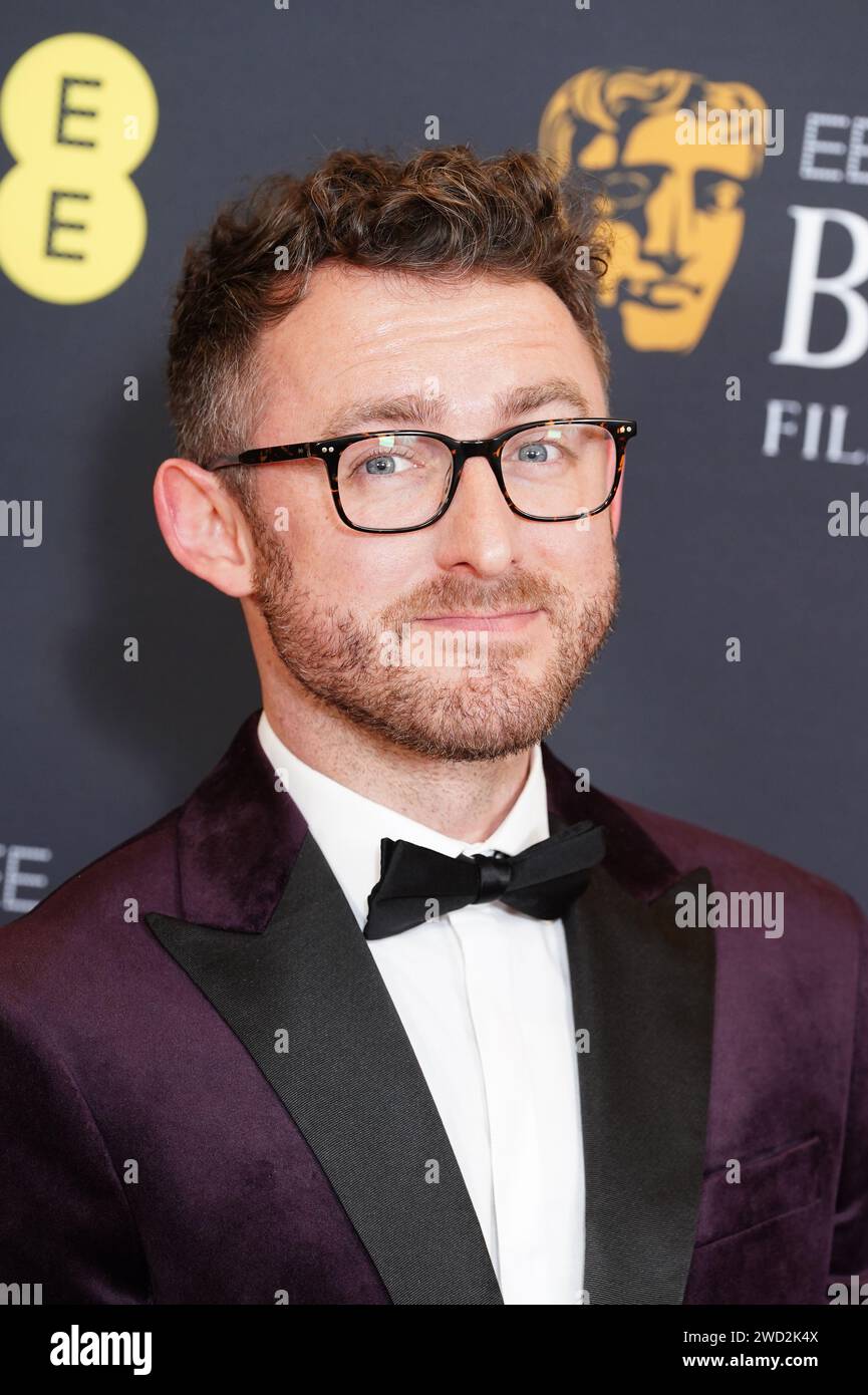 Ali Plumb während der Nominierungen für die EE BAFTA Film Awards 2024, bei der BAFTA in London. Bilddatum: Donnerstag, 18. Januar 2024. Stockfoto