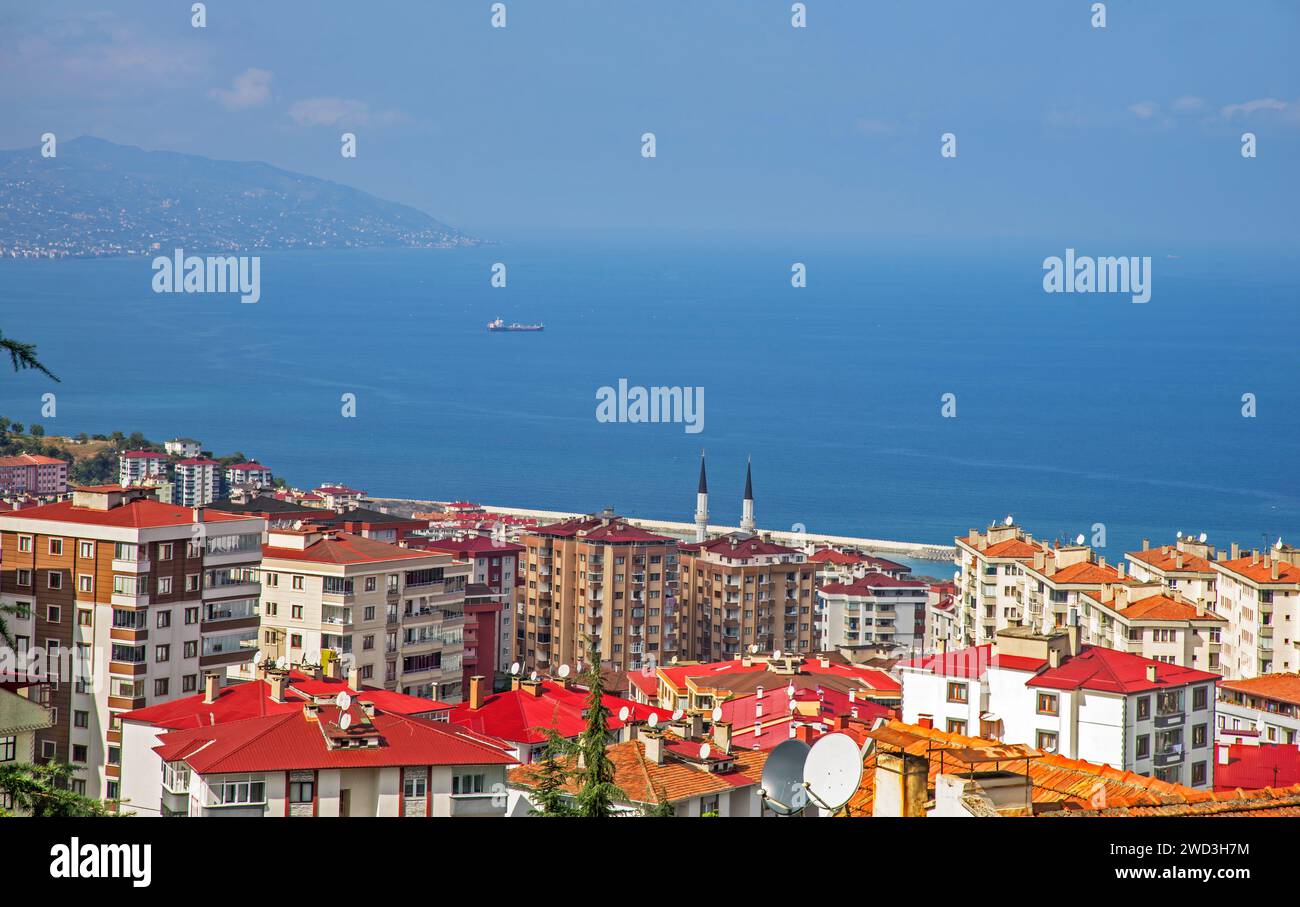 Blick auf die Stadt Trabzon. Türkei Stockfoto