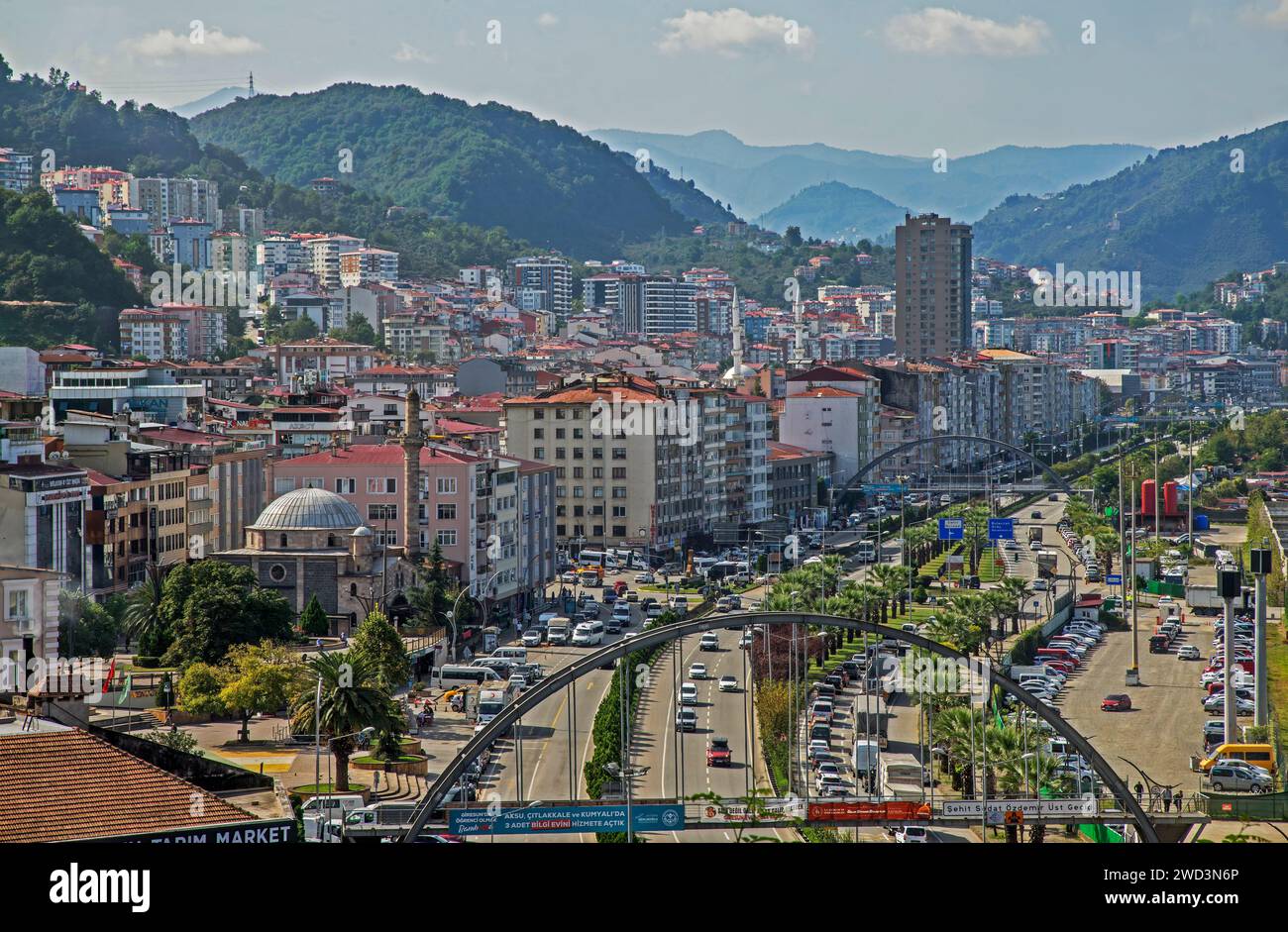 Blick auf die Stadt Giresun. Türkei Stockfoto