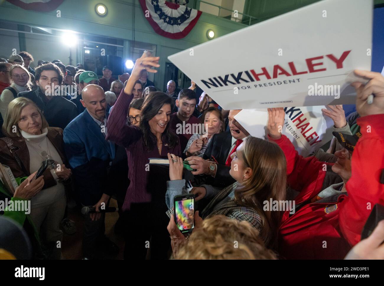 Der republikanische Präsidentschaftskandidat, der ehemalige UN