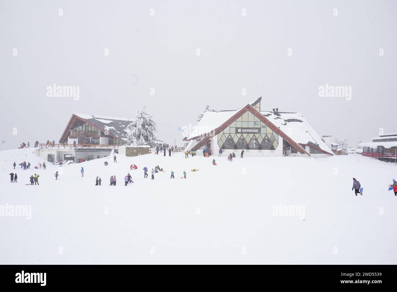 San Martin de los Andes, en la provincia de Neuquén, Argentinien. Stockfoto