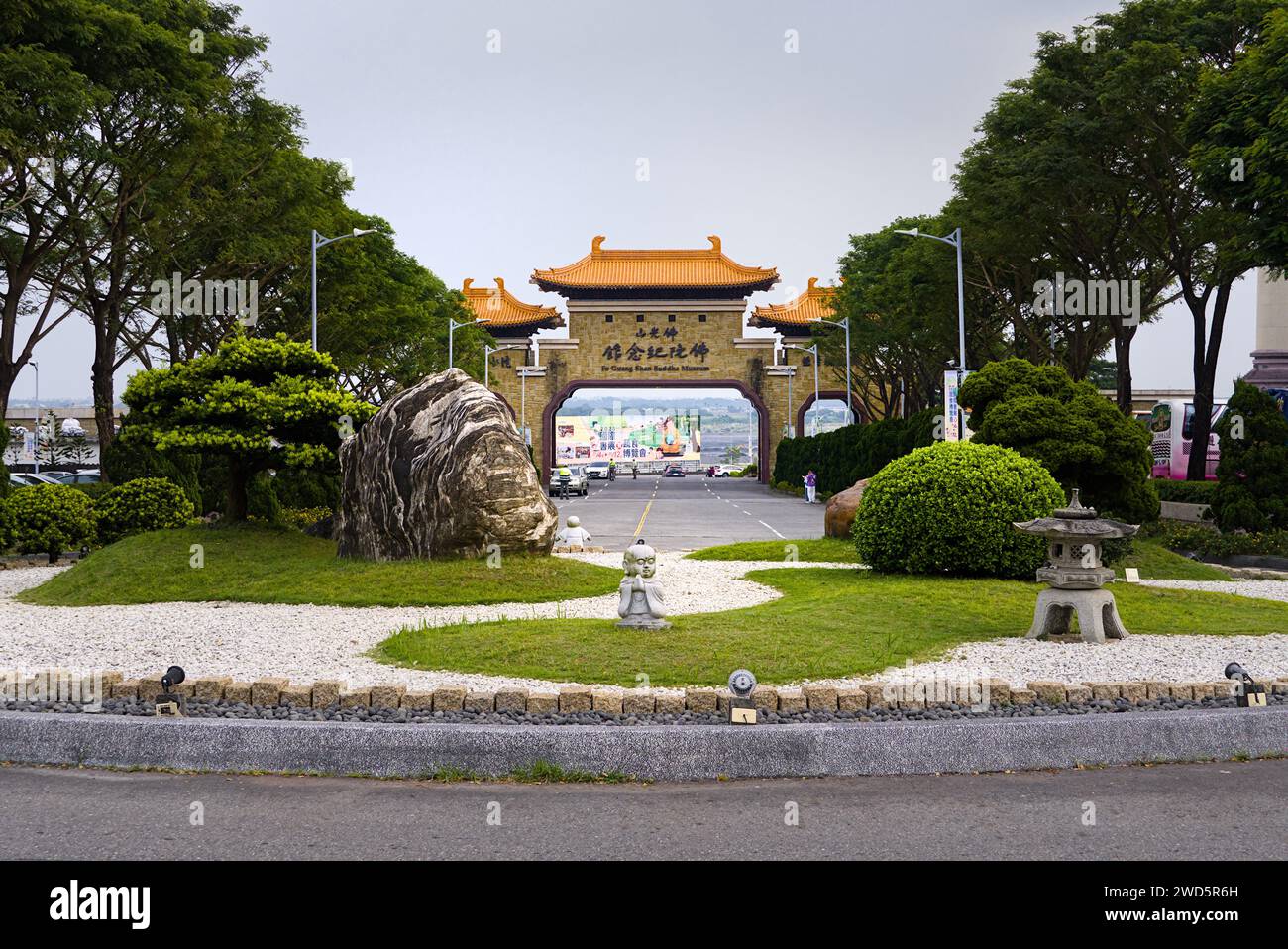 Für Guang Shan Buddha Museum, Tai Wan Stockfoto