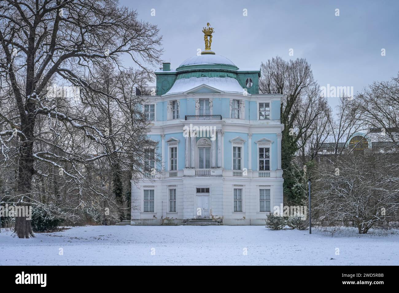 Winter, Belvedere im Schlosspark, Charlottenburg, Berlin, Deutschland Stockfoto