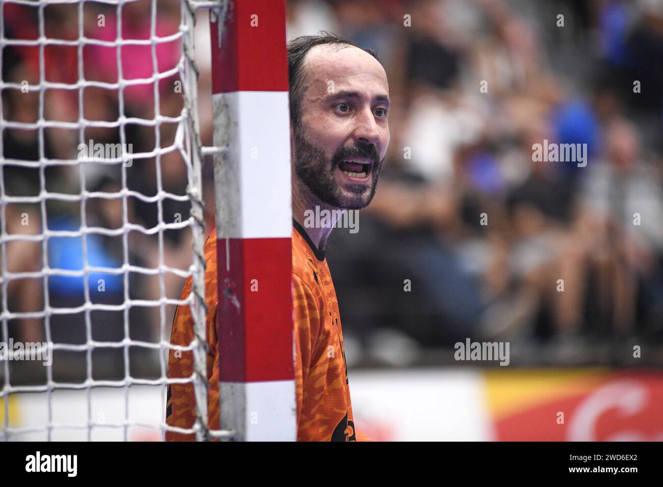Leonel Maciel (Argentinien). Torneo Sur-Centro Handball. Buenos Aires, Argentinien Stockfoto